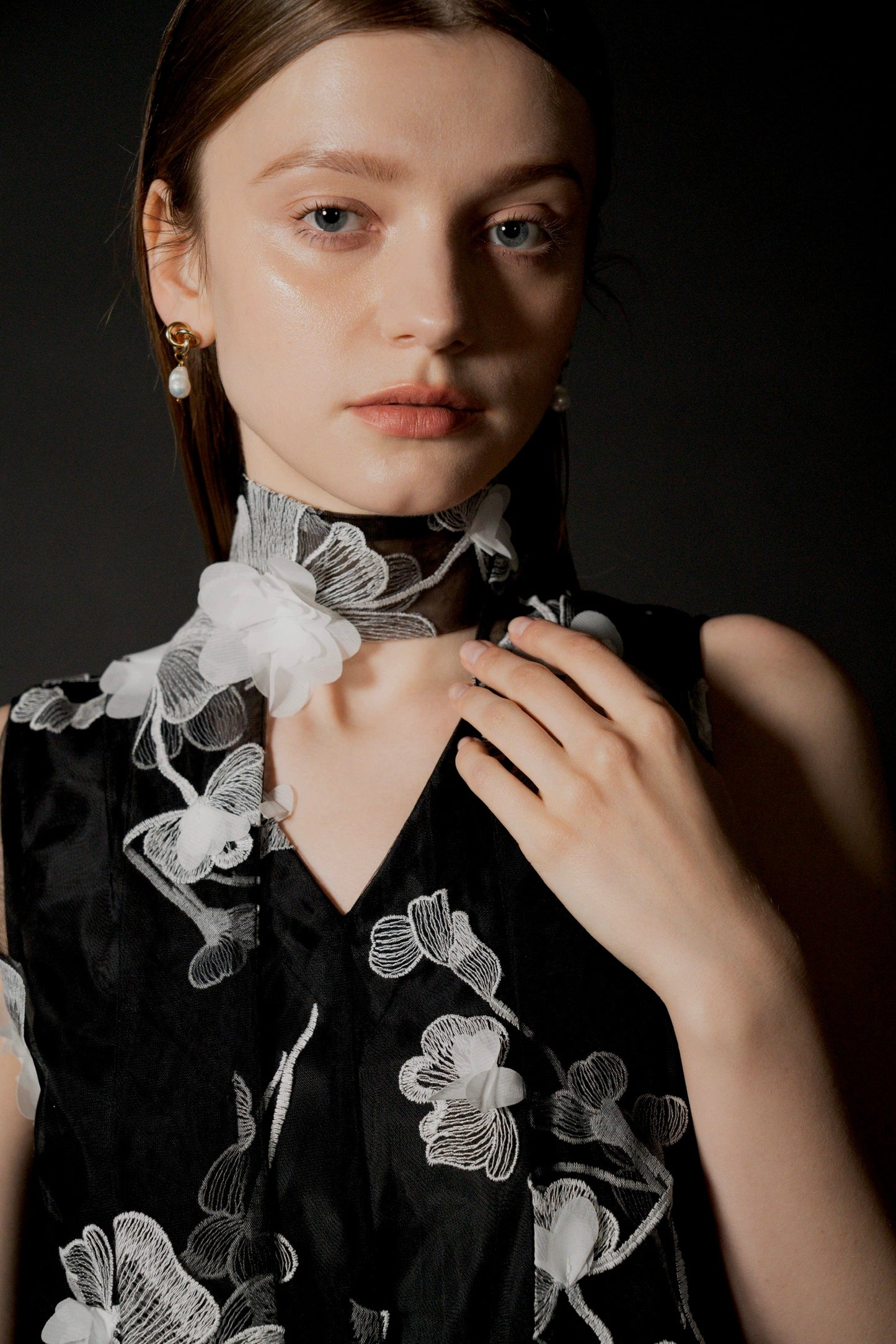 [Édition] floral long dress