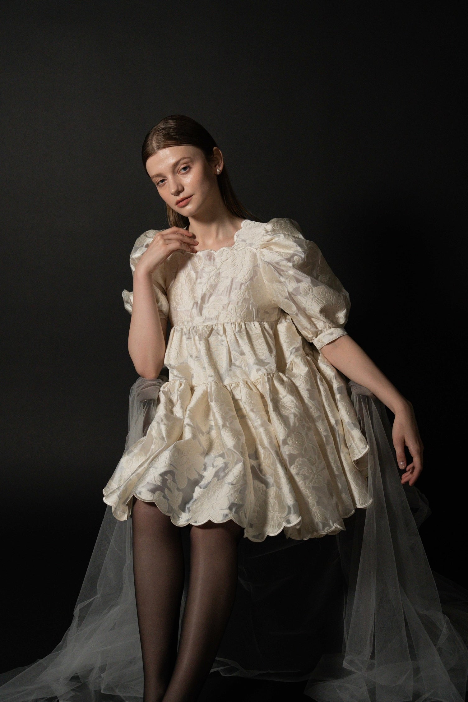 Édition] form jacquard dress – Acka online store