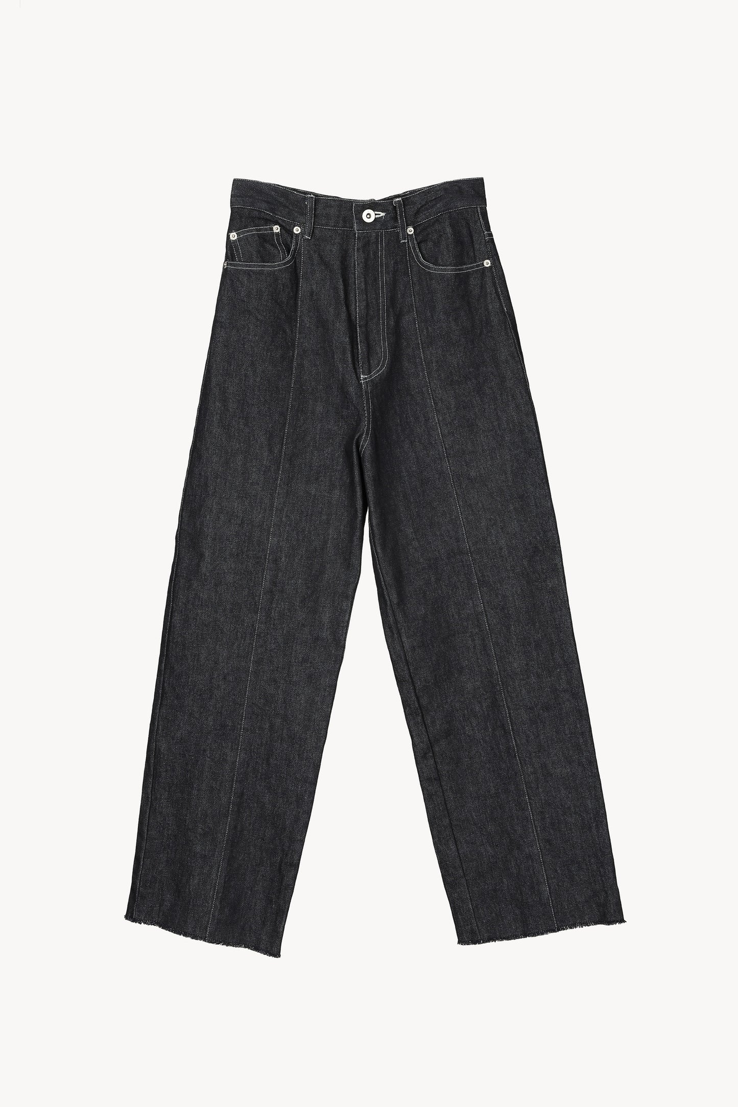 center line denim pants