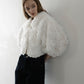 flower tulle blouson