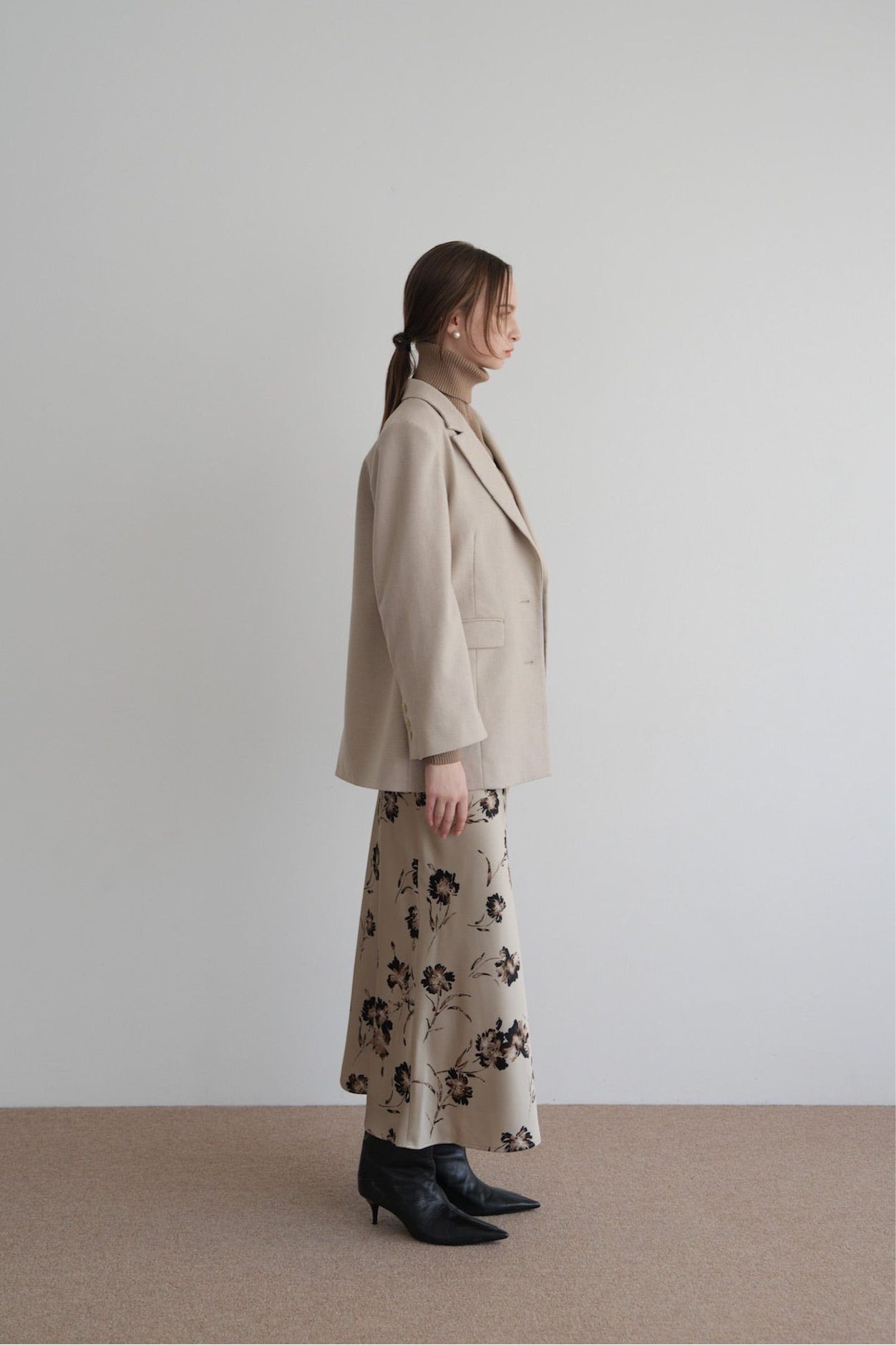 flower satin skirt – Acka online store flower satin skirt – Acka online store