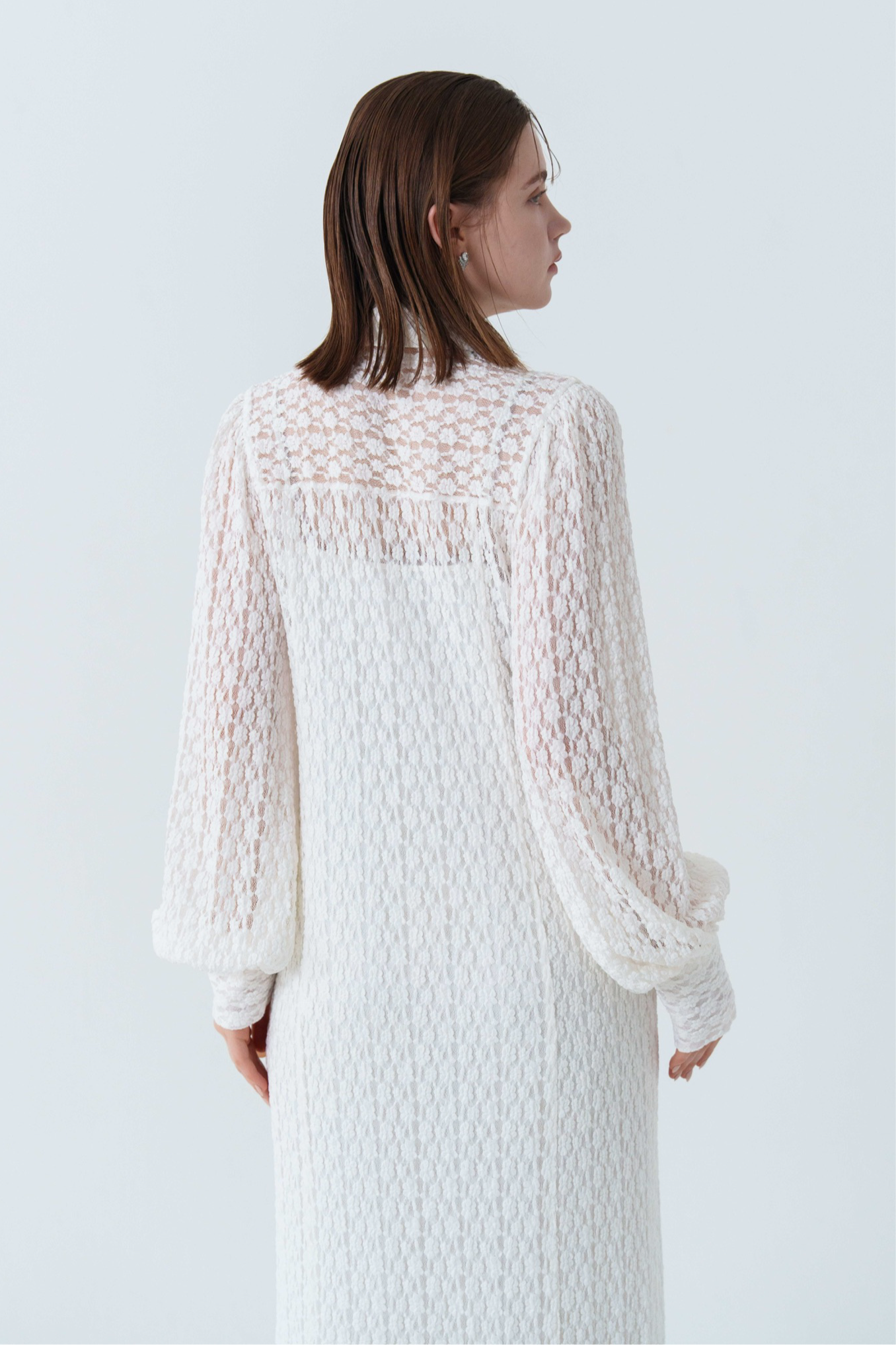 shirt detail lace one-piece – Acka online store shirt detail lace one-piece – Acka online store