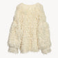 fringe volume cardigan