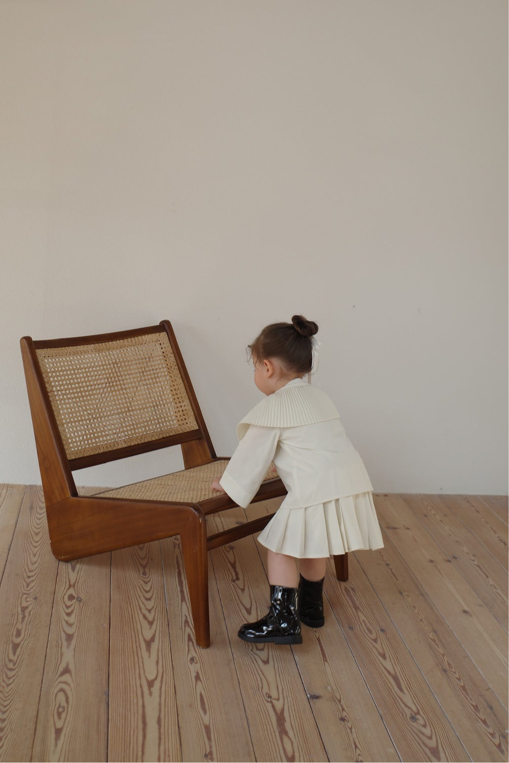 ［kids］pleats skirt