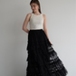 tulle long skirt