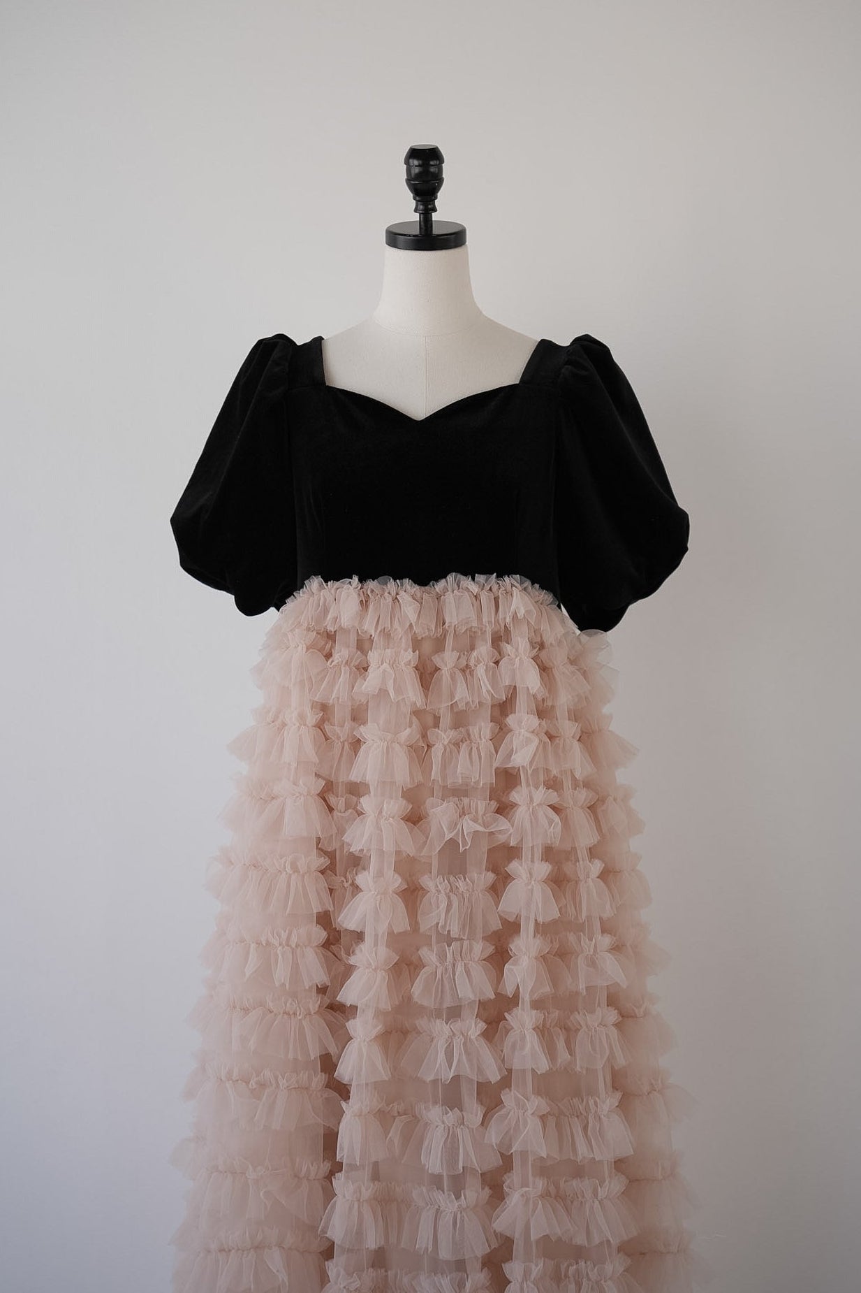 Édition］volume tulle tier dress – Acka online store