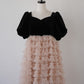 ［Édition］volume tulle tier dress