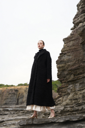 poodle boa long coat – Acka online store