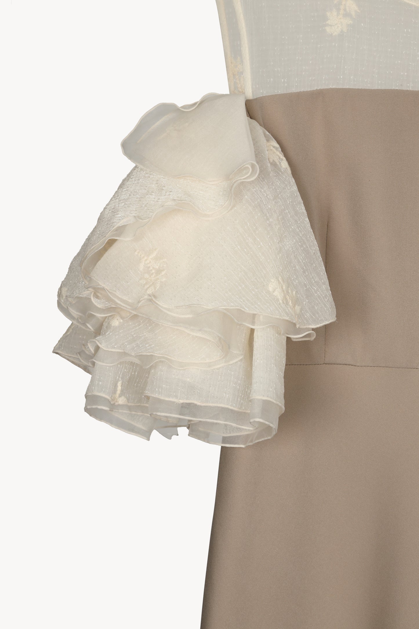 organdy frill dress