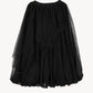 tiered tulle skirt