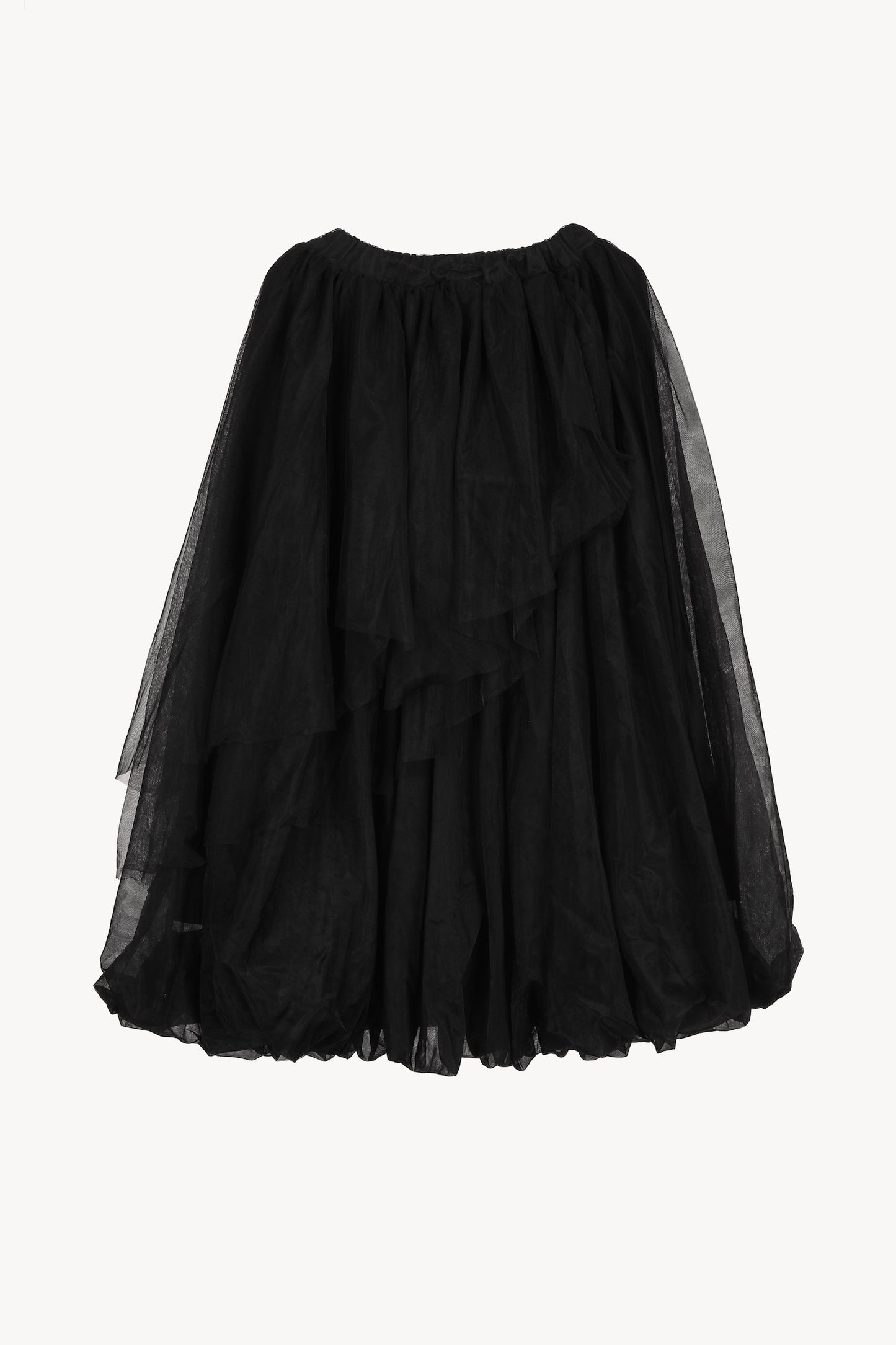 tiered tulle skirt