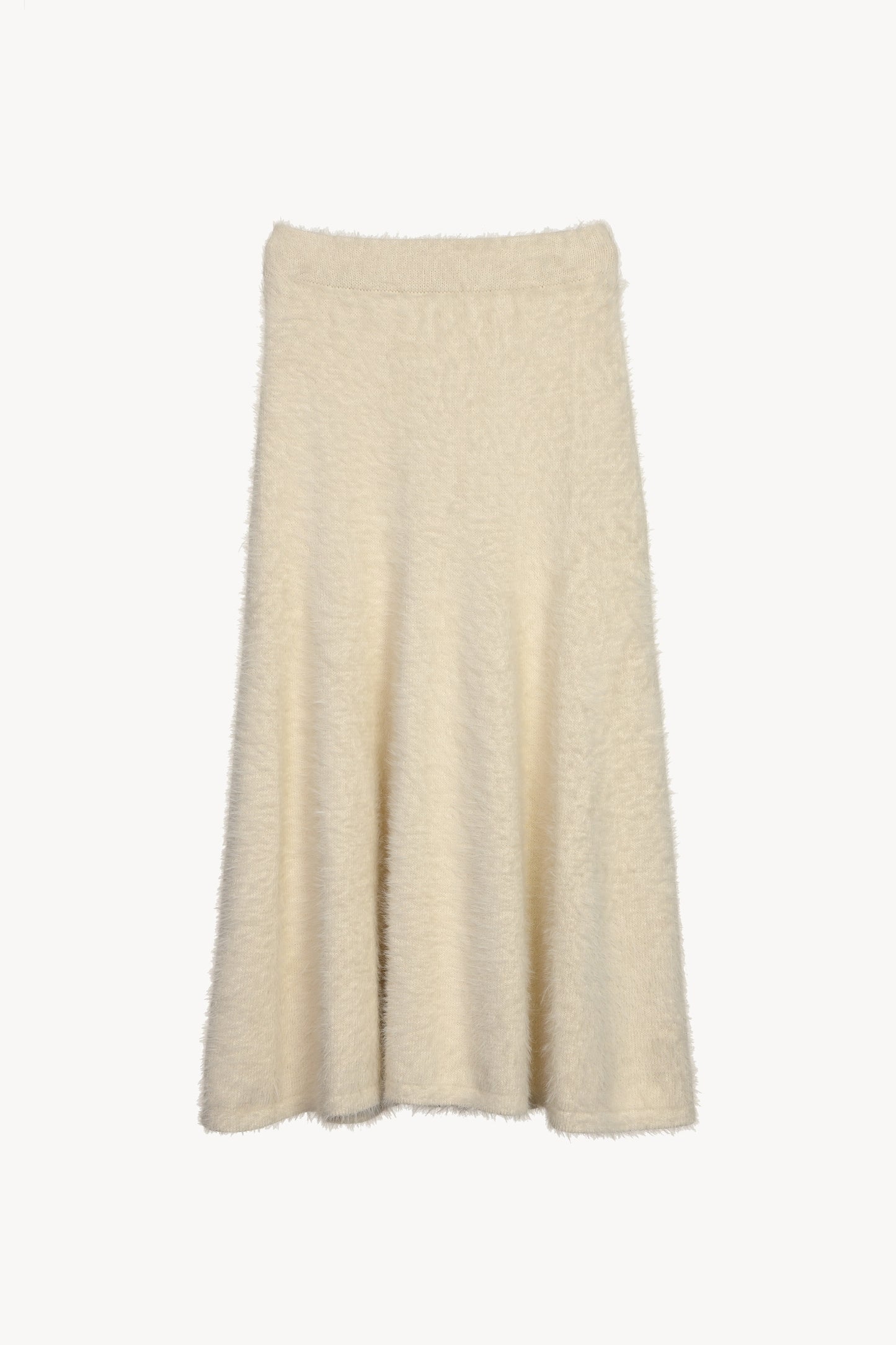 knit flare skirt