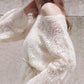 soft lace knit tops
