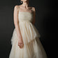 [Édition] veil tiered dress