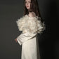 ［Édition］ flower motif tulle dress