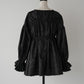 ［Édition］jacquard ribbon blouse