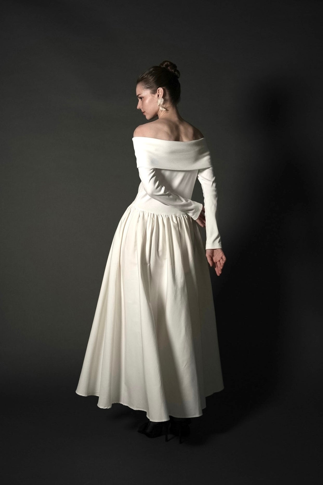 Édition］off shoulder docking one-piece – Acka online store