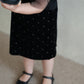 ［kids］bijou dot velours dress