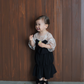 ［kids］sheer puff dress