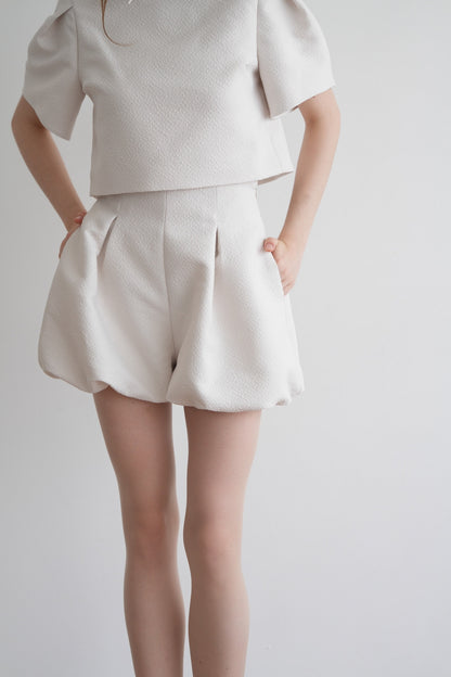 jacquard balloon pants