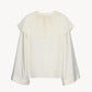 pleats collar blouse