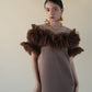 volume tulle dress