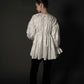［Édition］jacquard ribbon blouse