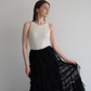 tulle long skirt