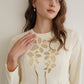 flower cutwork one-piece