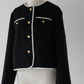 ［Édition］tweed frill jacket
