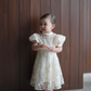 ［kids］lace flare dress