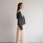 lace collar knit cardigan