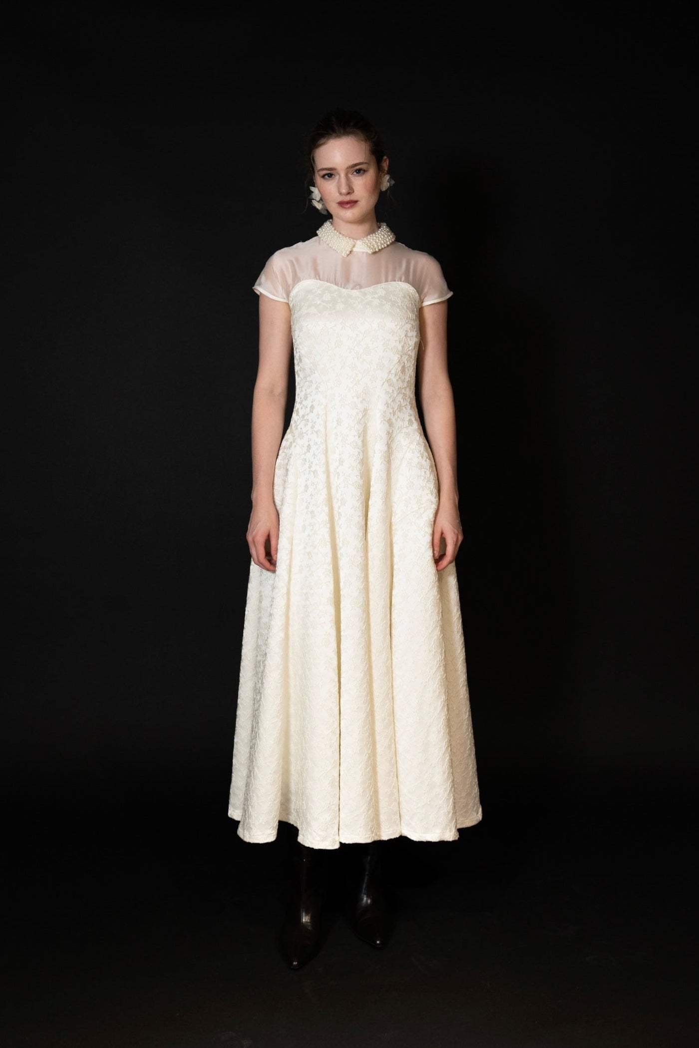 極美品✨️ 即完売品 Acka. jacquard volume dress S Édition] – Acka online store