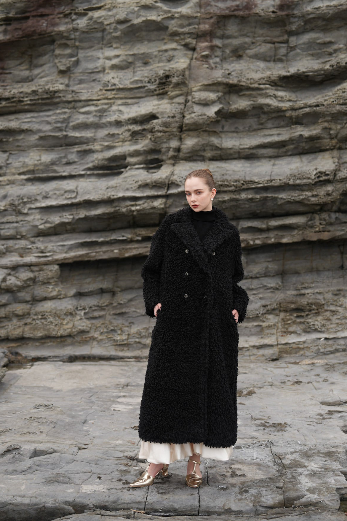 poodle boa long coat – Acka online store poodle boa long coat – Acka online store