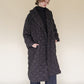 quilting long down coat