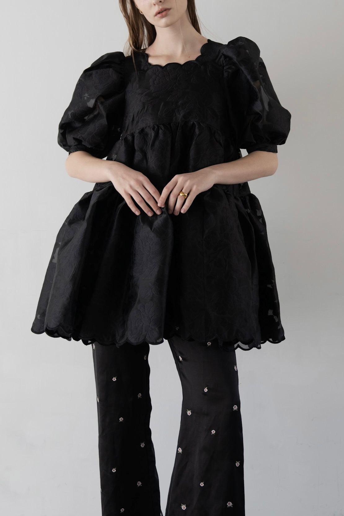 Édition] form jacquard dress – Acka online store
