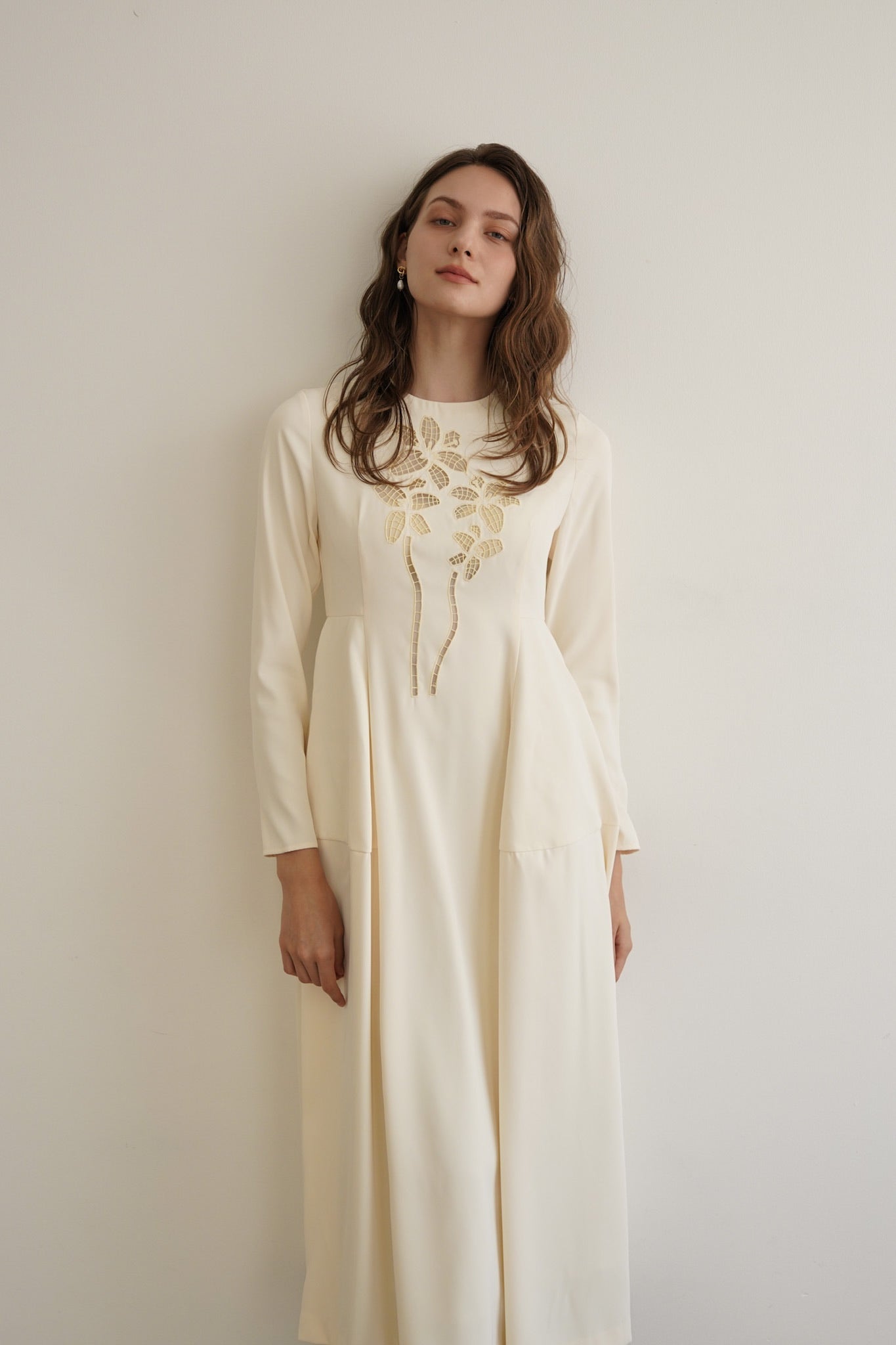 flower cutwork one-piece – Acka online store