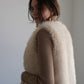 fur short vest