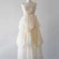 [Édition] veil tiered dress