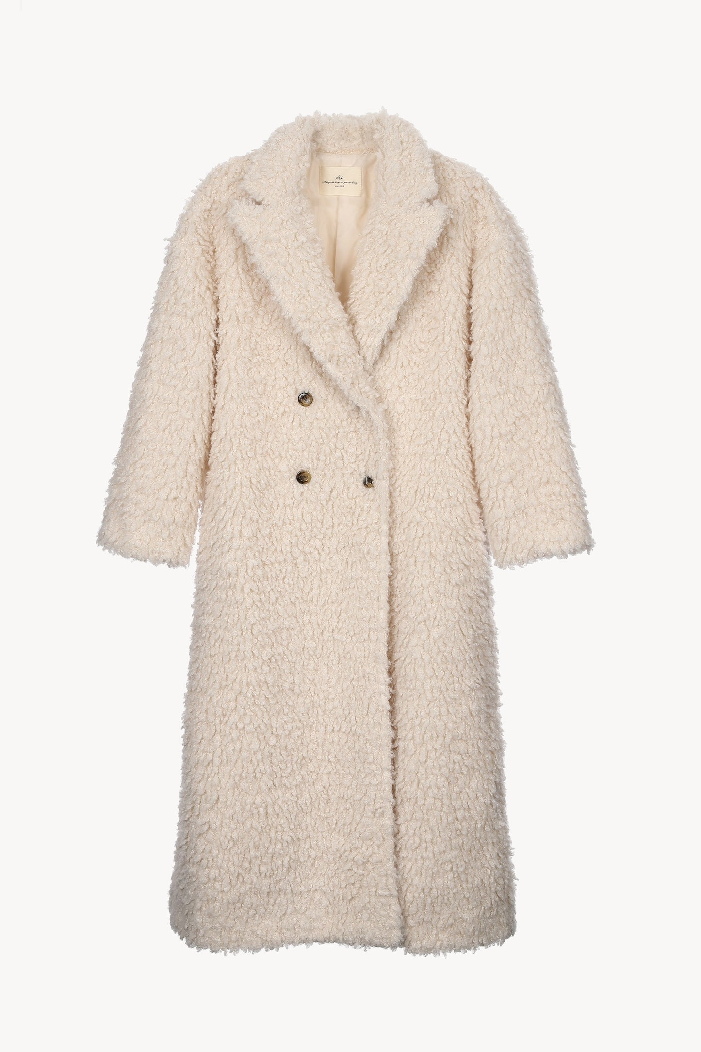 poodle boa long coat