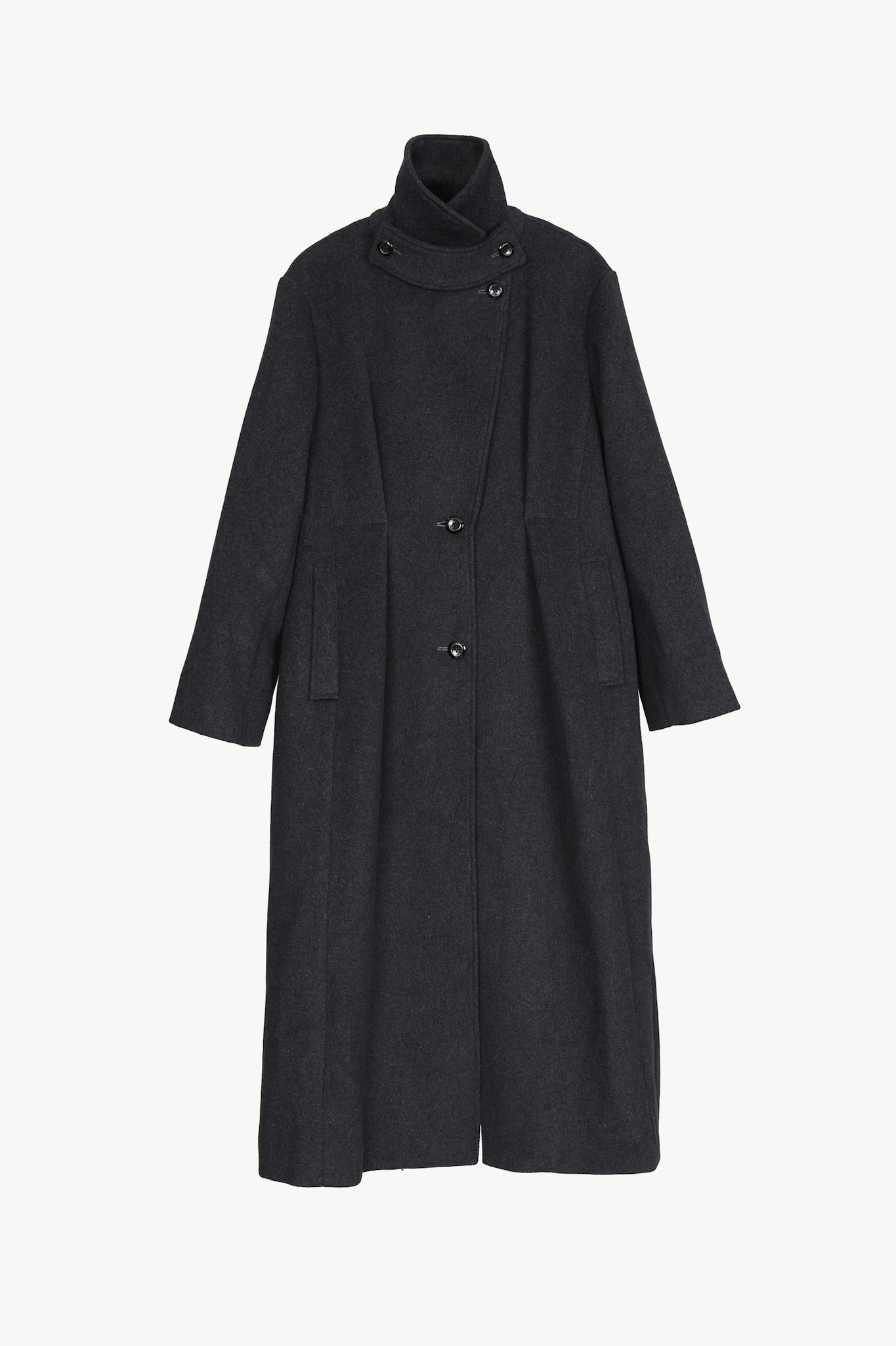 stand collar basic coat – Acka online store