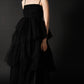 [Édition] veil tiered dress