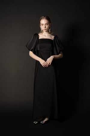 Édition］soft line puff dress – Acka online store