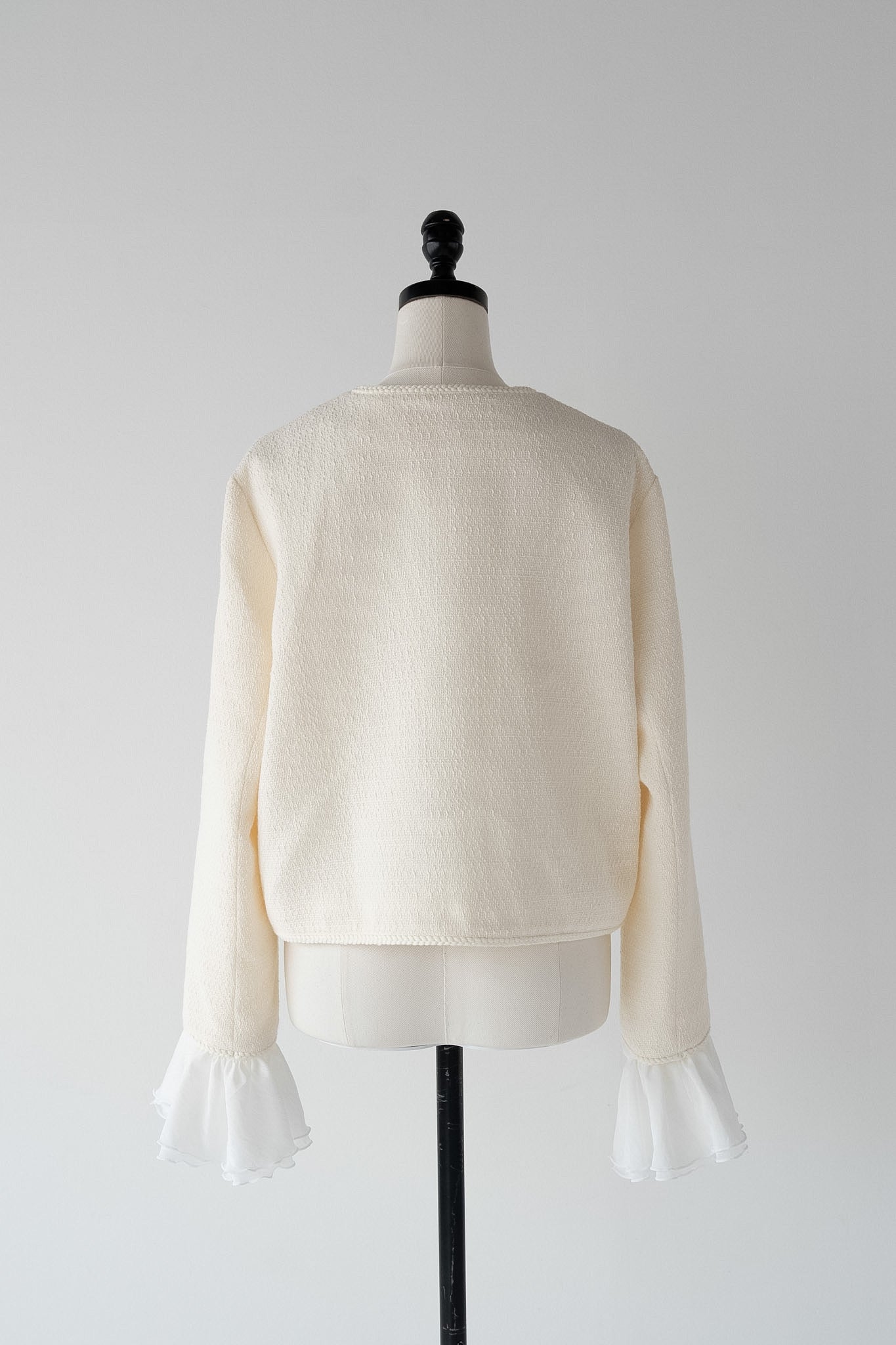 ［Édition］tweed frill jacket