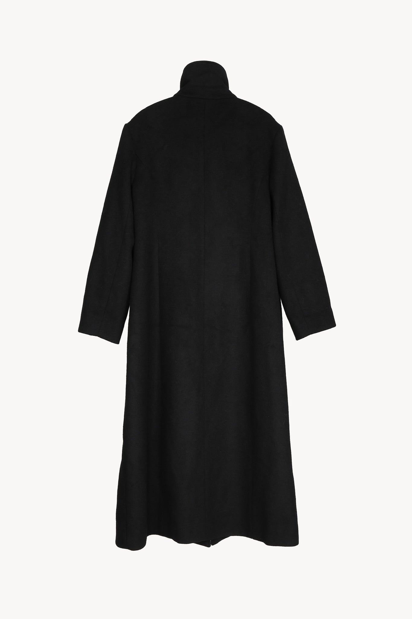 stand collar basic coat