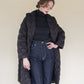 quilting long down coat