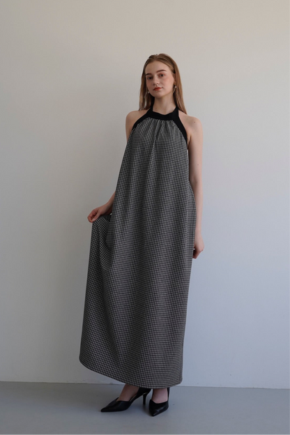 resort back open dress