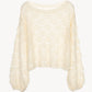 soft lace knit tops
