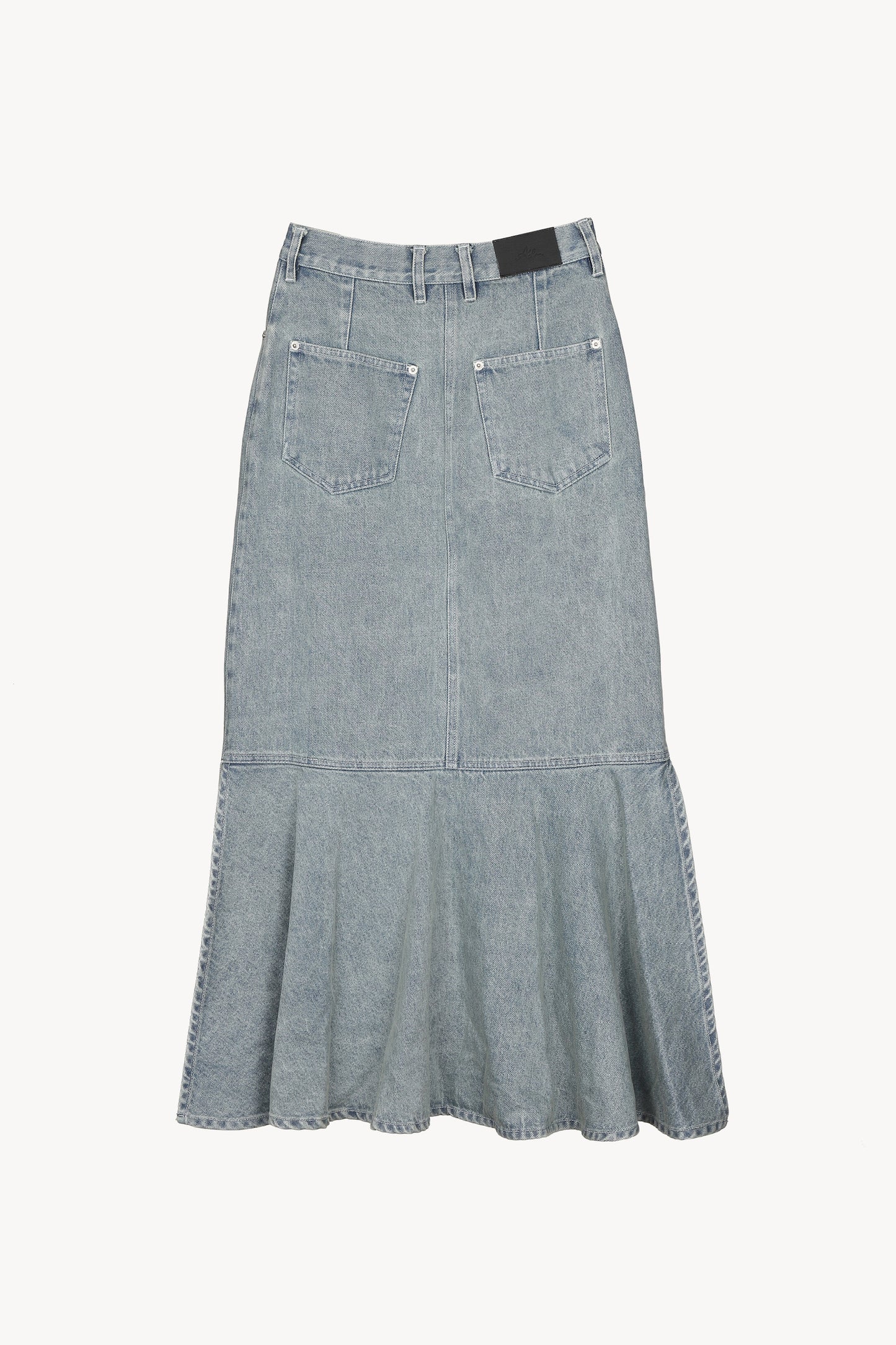 denim mermaid skirt