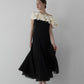 ［Édition］satin ruffle dress